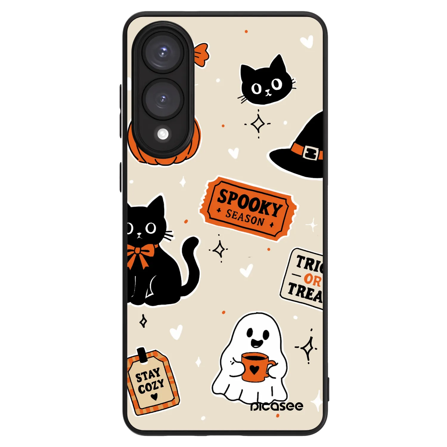 Picasee ULTIMATE CASE na Samsung Galaxy S25 Edge 5G - Halloween stickers