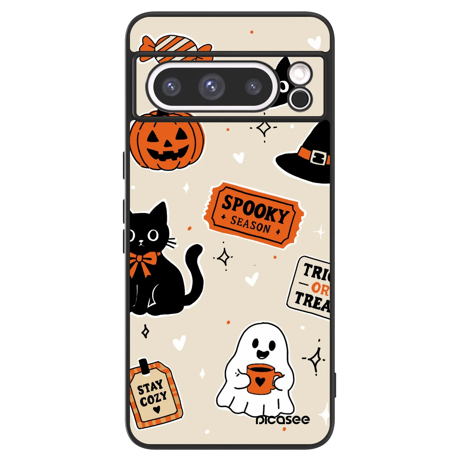 Picasee ULTIMATE CASE na Google Pixel 8 Pro - Halloween stickers
