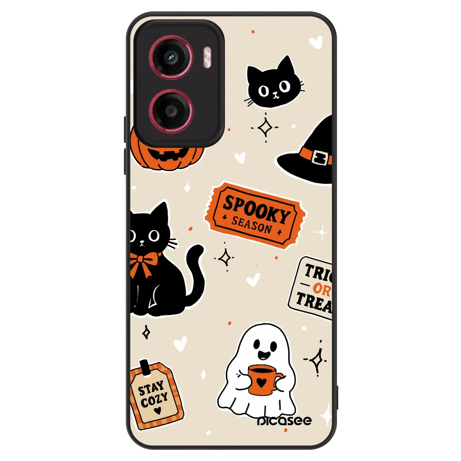 Picasee ULTIMATE CASE na Motorola Moto G05 - Halloween stickers