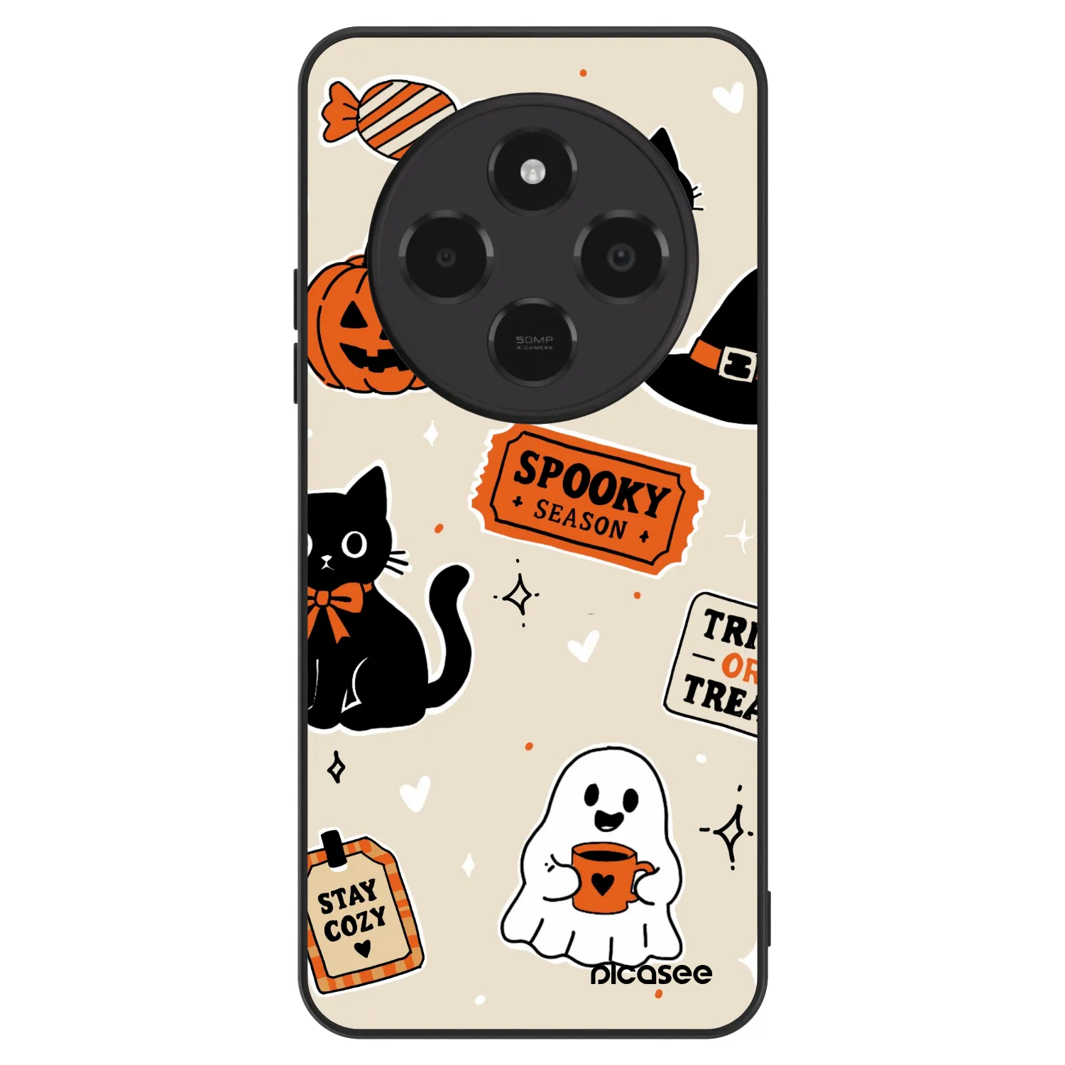Picasee ULTIMATE CASE na Xiaomi Poco C75 - Halloween stickers