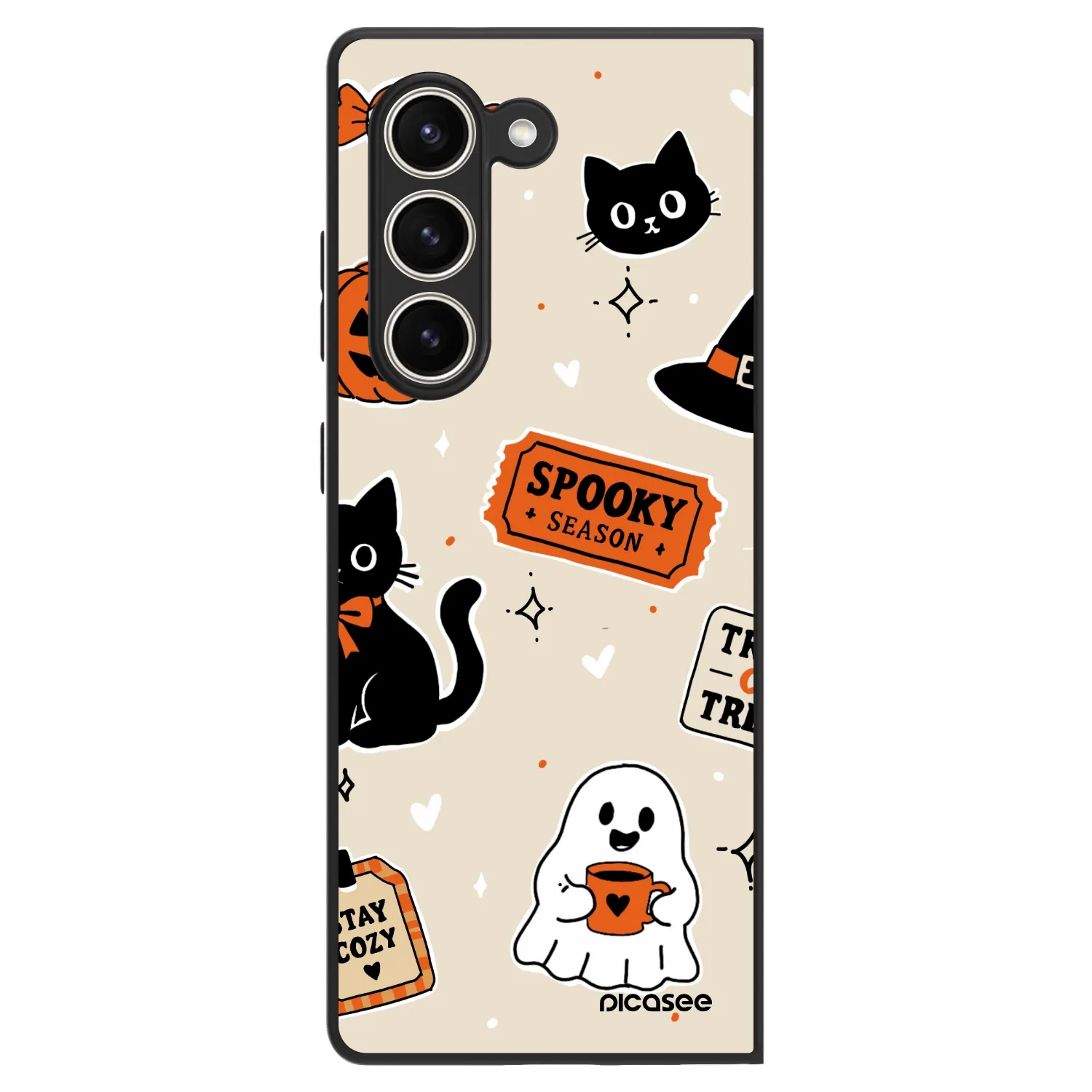 Picasee ULTIMATE CASE na Samsung Galaxy Z Fold5 5G - Halloween stickers