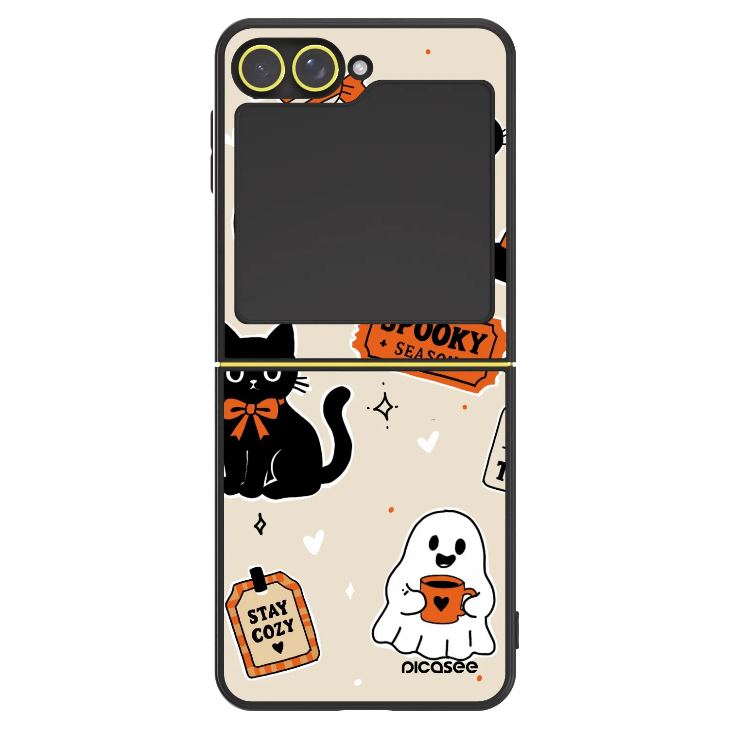 Picasee ULTIMATE CASE na Samsung Galaxy Z Flip5 5G - Halloween stickers