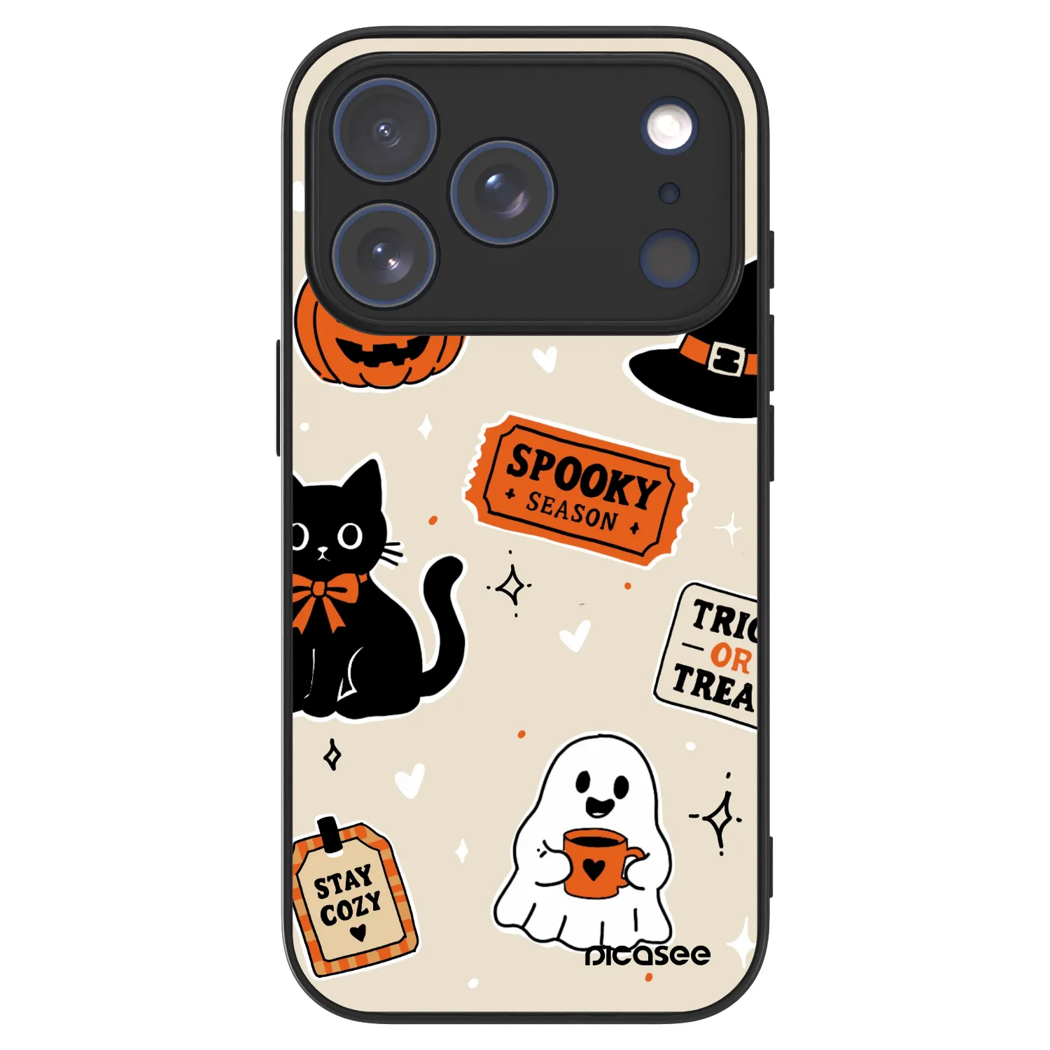 Picasee ULTIMATE CASE na Apple iPhone 17 Pro - Halloween stickers