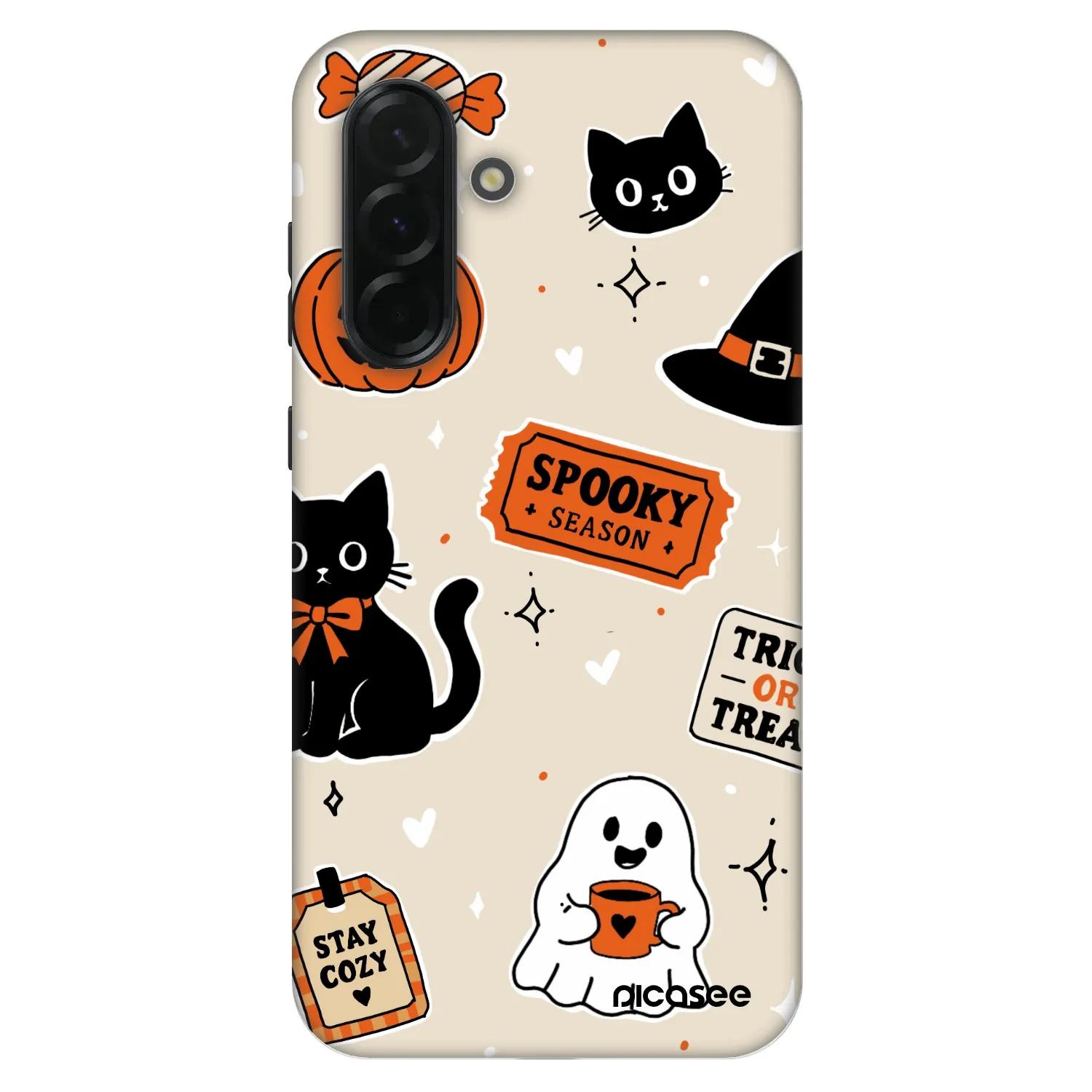 Picasee Fashion Case na Samsung Galaxy A36 5G - Halloween stickers