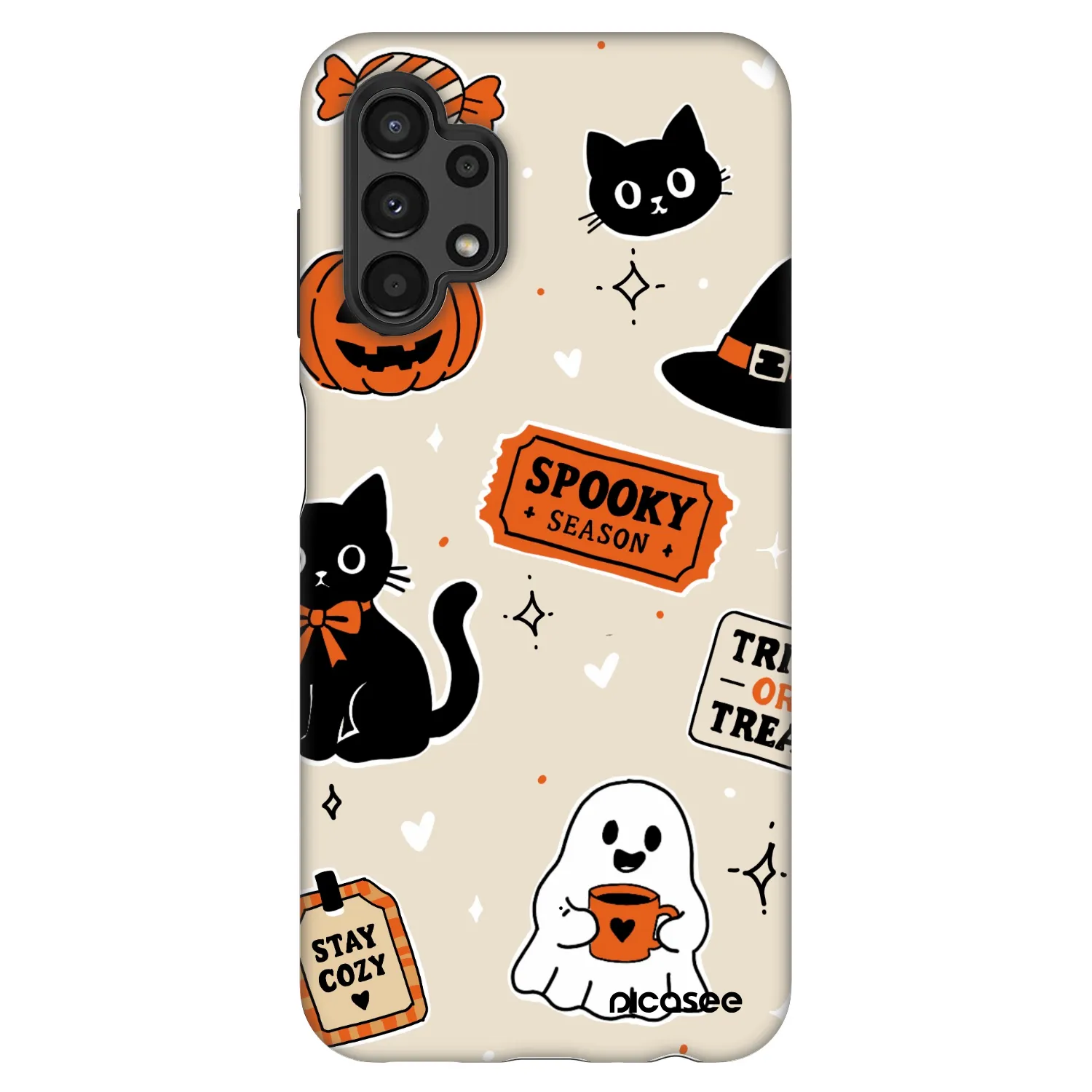 Picasee Fashion Case na Samsung Galaxy A13 4G A135 - Halloween stickers