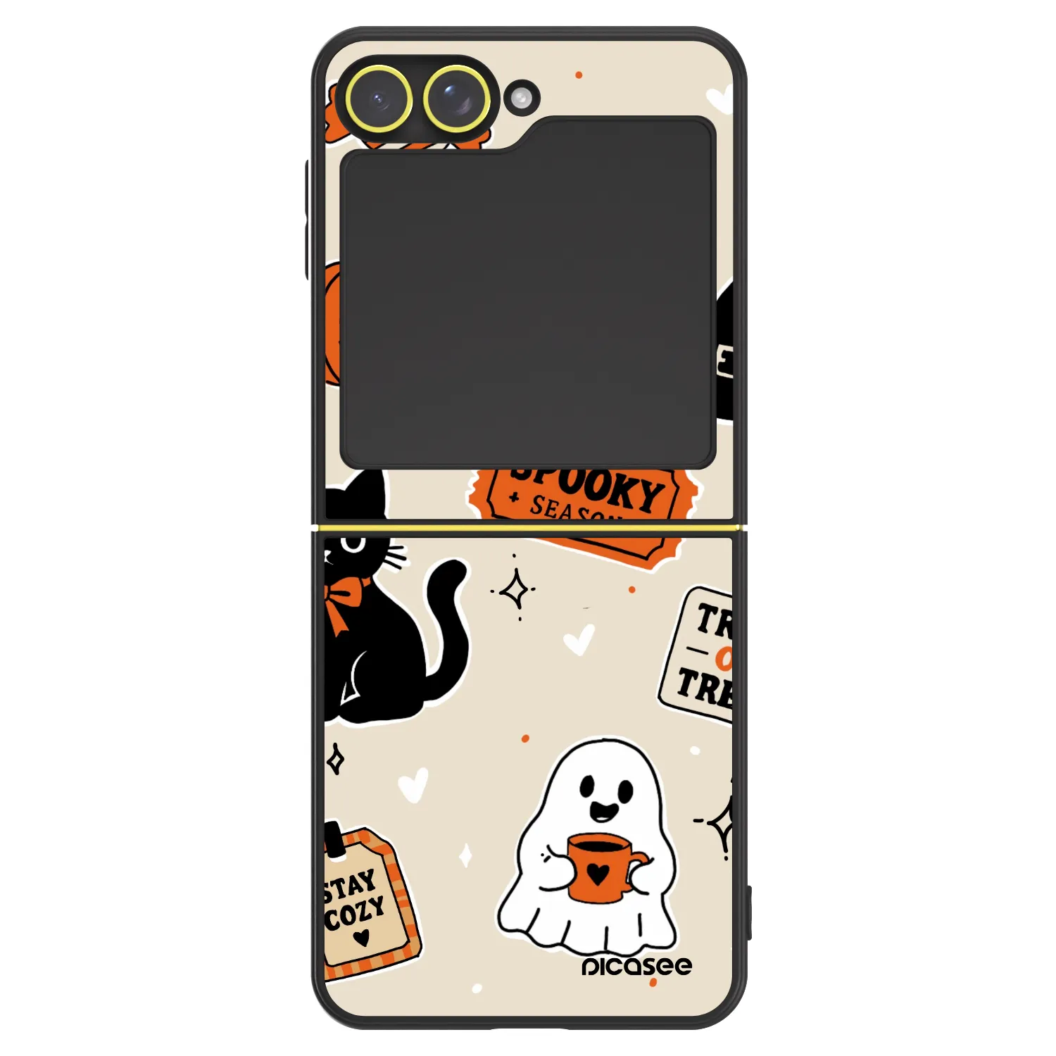 Picasee ULTIMATE CASE na Samsung Galaxy Z Flip7 FE 5G - Halloween stickers