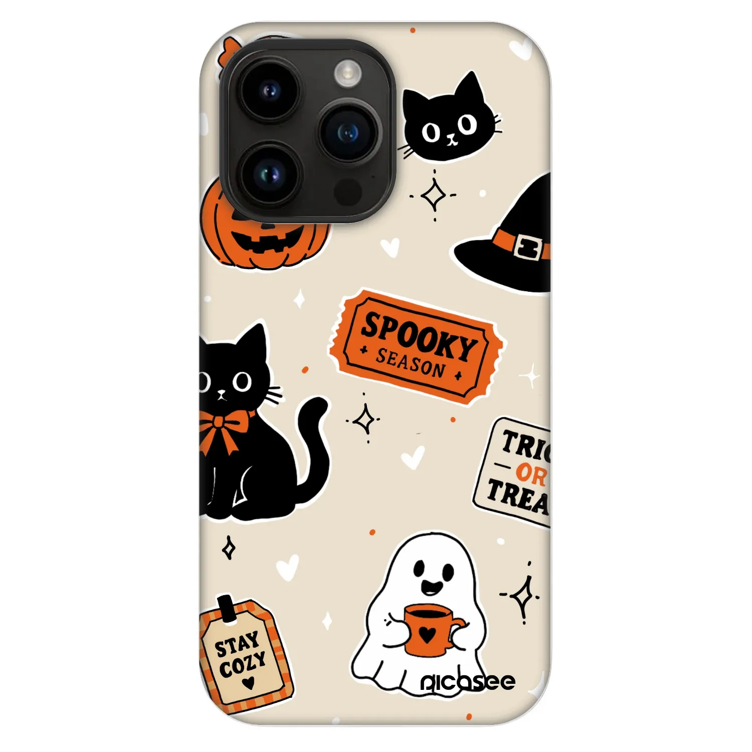 Picasee Fashion Case MagSafe na Apple iPhone 14 Pro Max - Halloween stickers