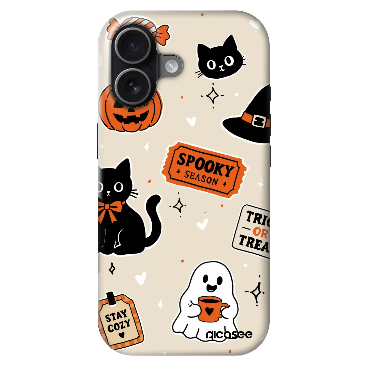 Picasee Fashion Case MagSafe na Apple iPhone 17 - Halloween stickers