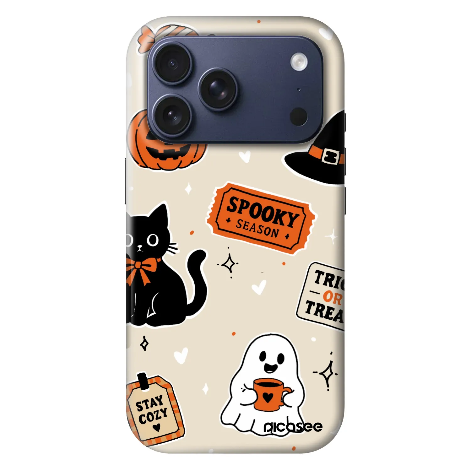 Picasee Fashion Case MagSafe na Apple iPhone 17 Pro - Halloween stickers