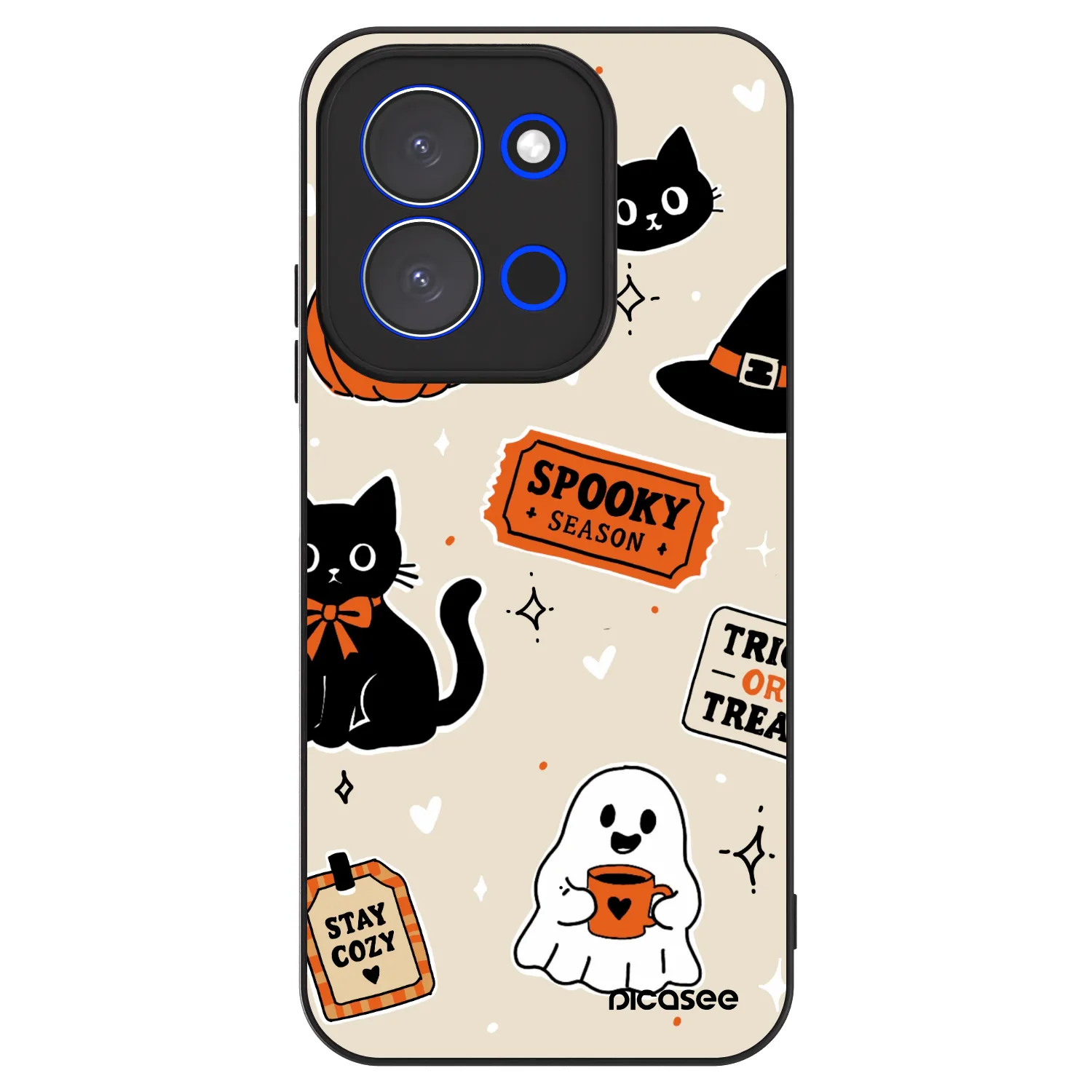 Picasee ULTIMATE CASE na Xiaomi Redmi 15C 4G - Halloween stickers