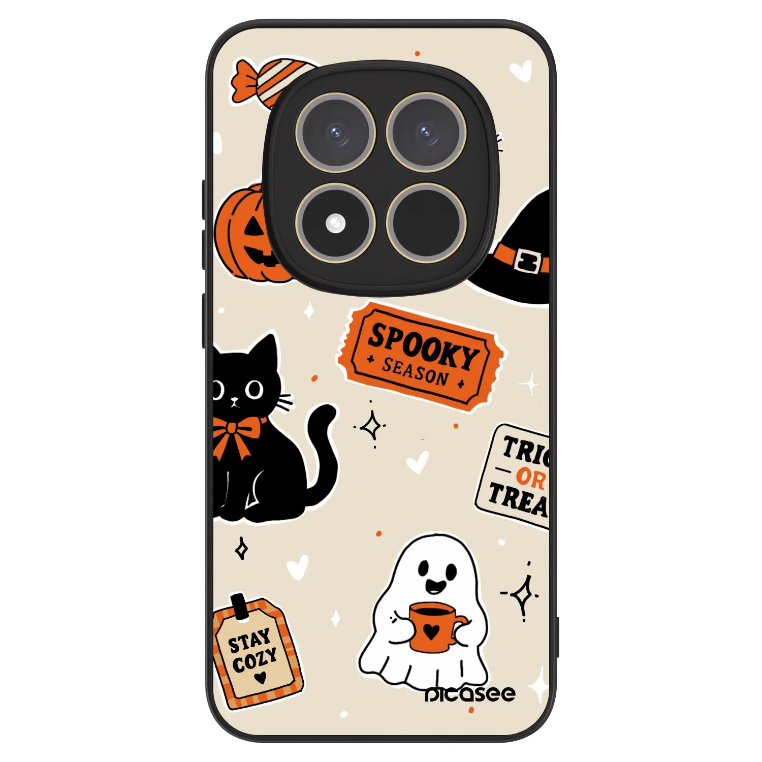 Picasee ULTIMATE CASE na Xiaomi Redmi Note 15 Pro 4G - Halloween stickers
