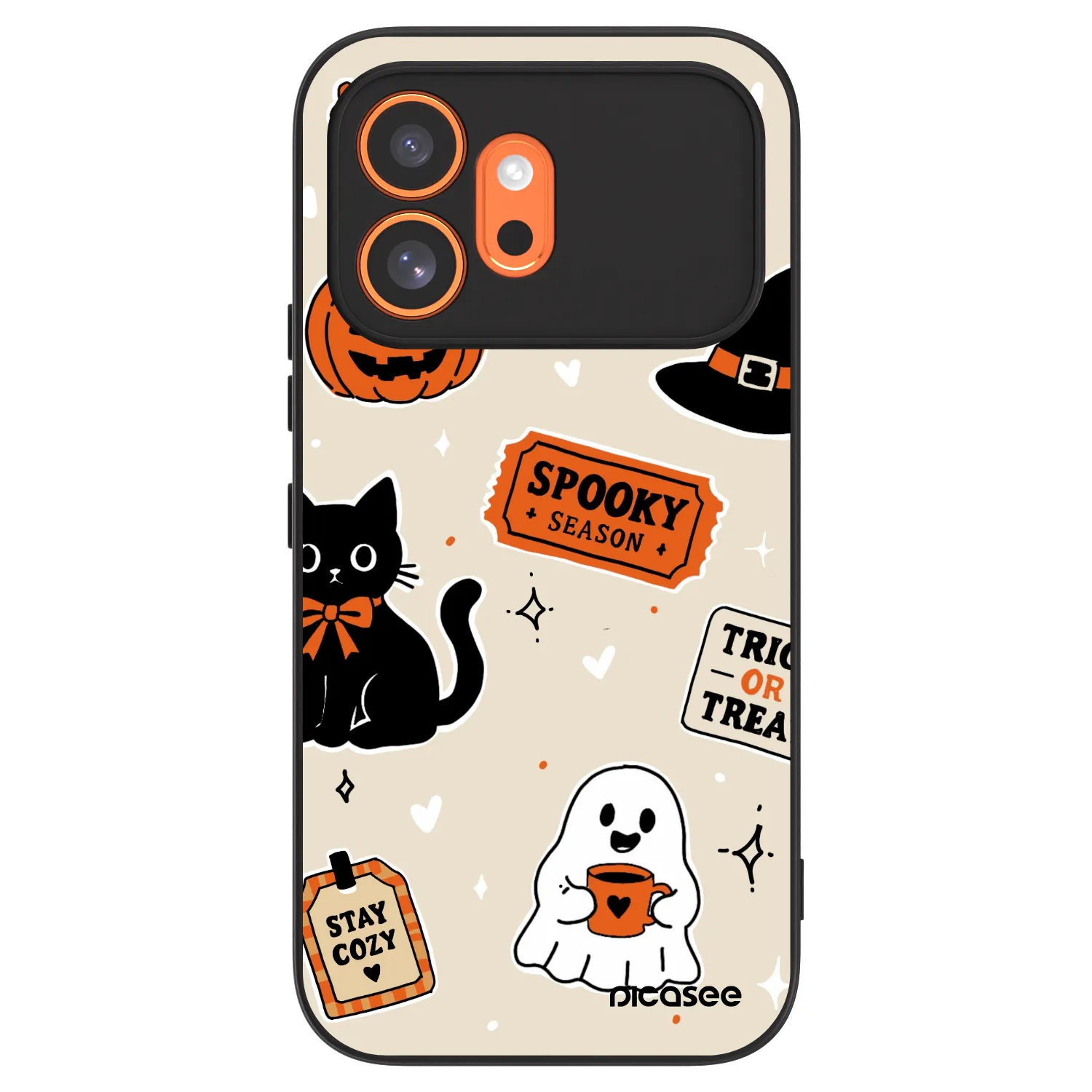 Picasee ULTIMATE CASE na Honor 600 - Halloween stickers