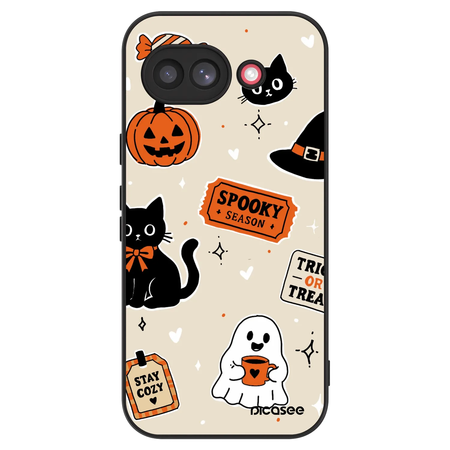 Picasee ULTIMATE CASE na Google Pixel 10a - Halloween stickers