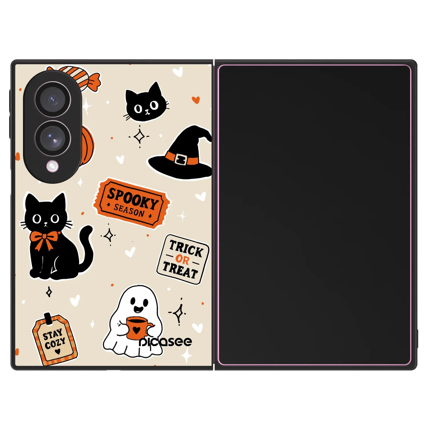Picasee ULTIMATE CASE na Samsung Galaxy Z Fold8 5G - Halloween stickers