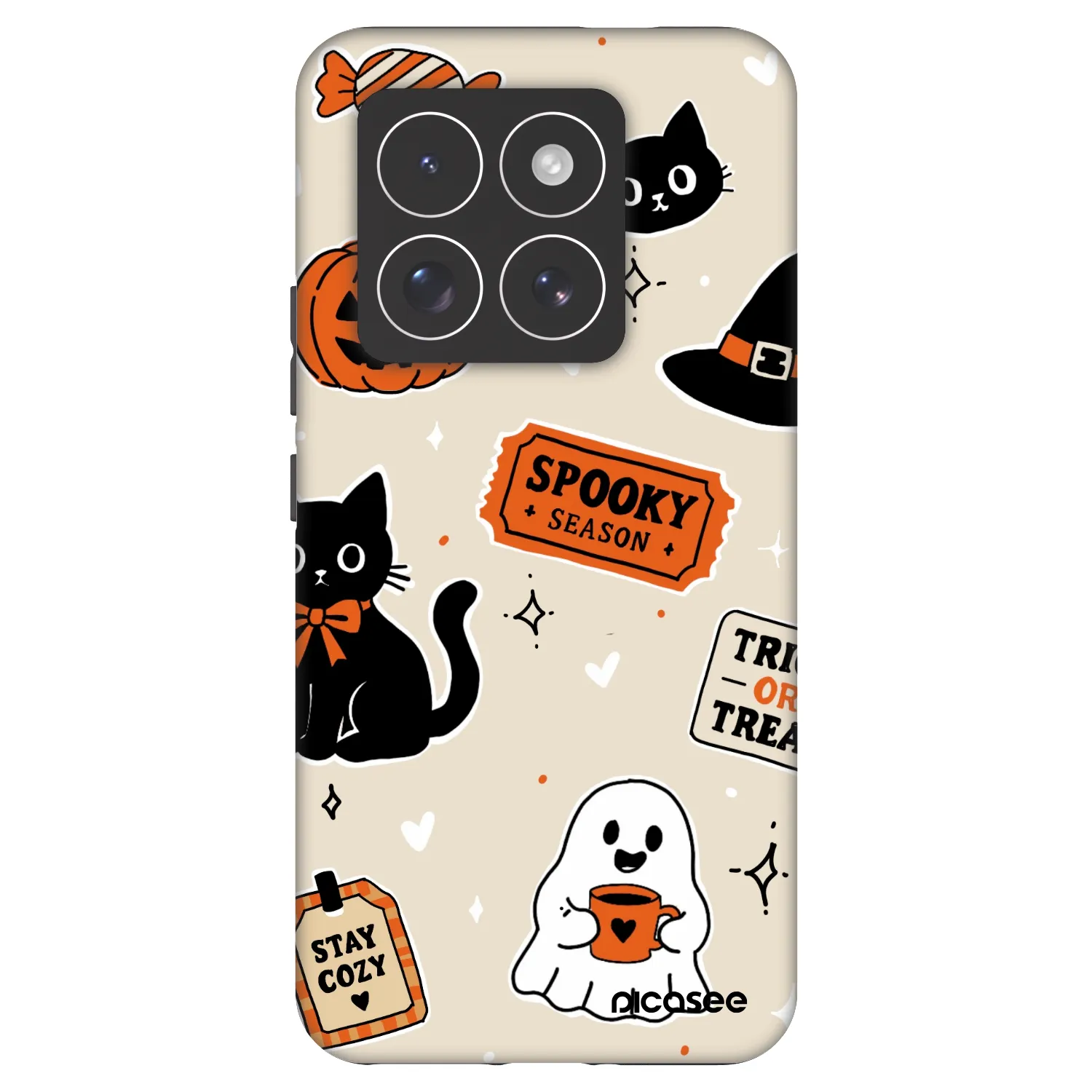 Picasee Fashion Case na Xiaomi 14 Pro - Halloween stickers