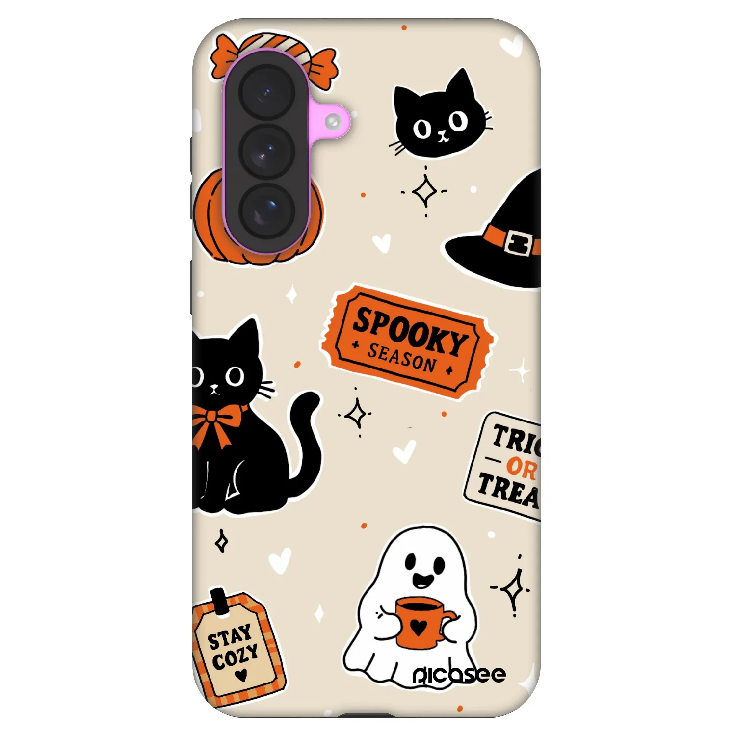 Picasee Fashion Case na Samsung Galaxy A37 - Halloween stickers