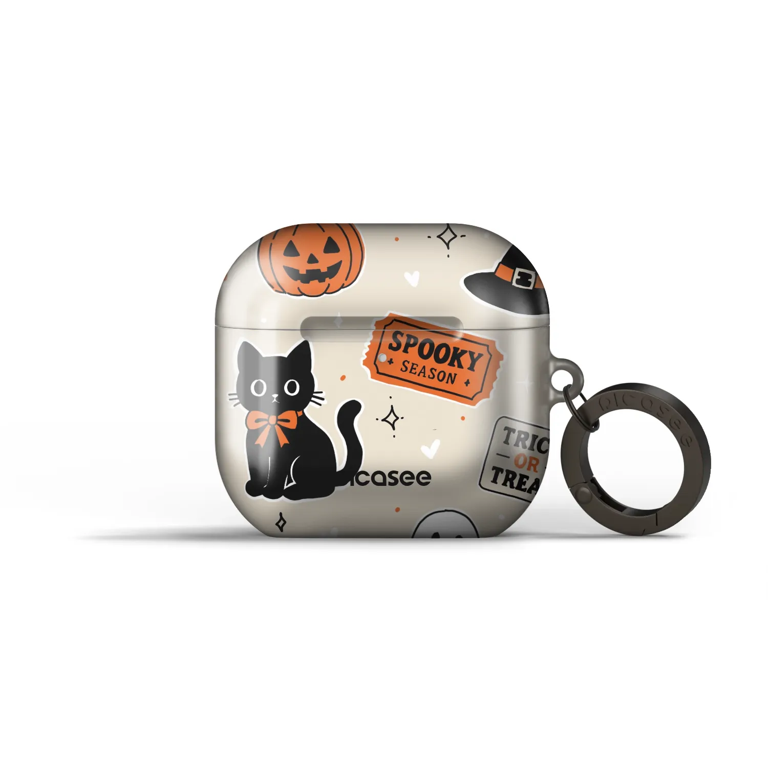 Picasee Obal pro Apple AirPods 5 - Halloween stickers