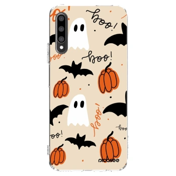 Picasee silikonowe przeźroczyste etui na Honor 9X Pro - Halloween 26