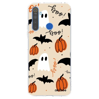 Picasee silikonowe przeźroczyste etui na Realme 5 - Halloween 26