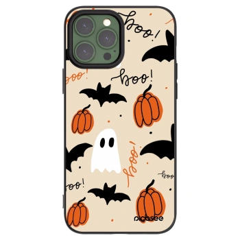 Picasee silikonowe czarne etui na Apple iPhone 13 Pro Max - Halloween 26