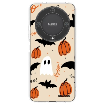 Picasee silikonowe przeźroczyste etui na Honor Magic5 Lite 5G - Halloween 26