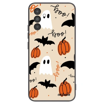 Picasee silikonowe czarne etui na Samsung Galaxy A04s A047F - Halloween 26