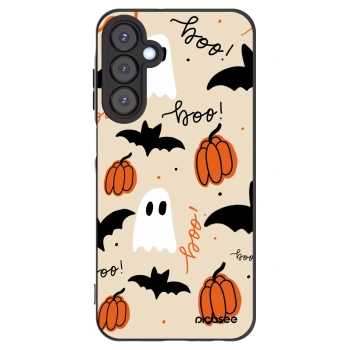 Picasee silikonowe czarne etui na Samsung Galaxy A25 A256B 5G - Halloween 26