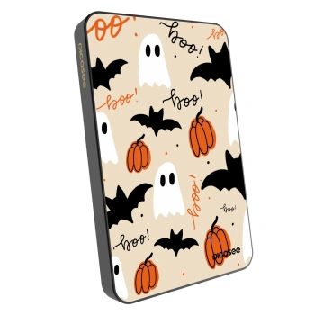Powerbank z MagSafe 5 000 mAh Szary - Halloween 26