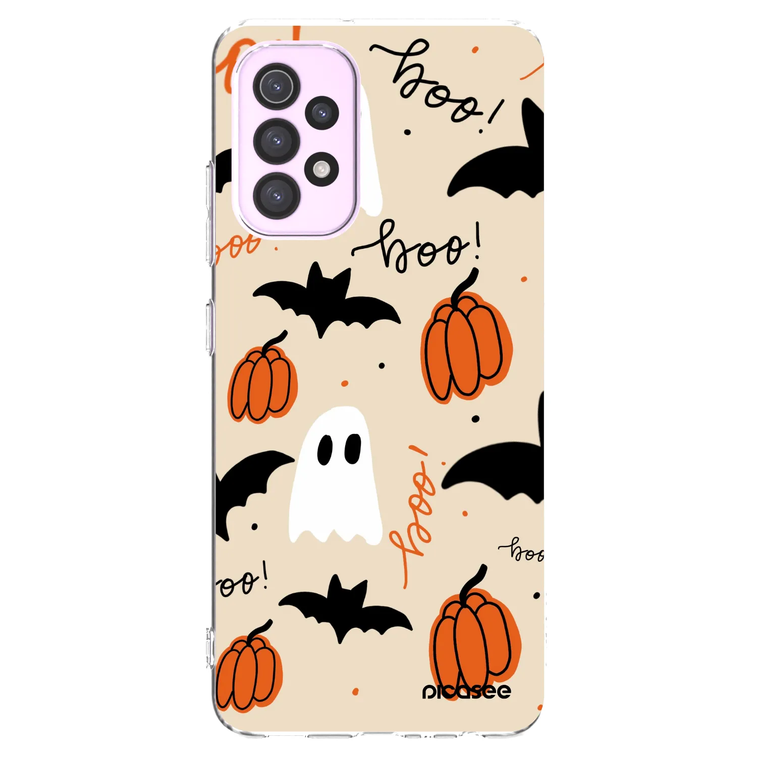 Picasee silikonowe przeźroczyste etui na Samsung Galaxy A32 5G A326B - Halloween 26