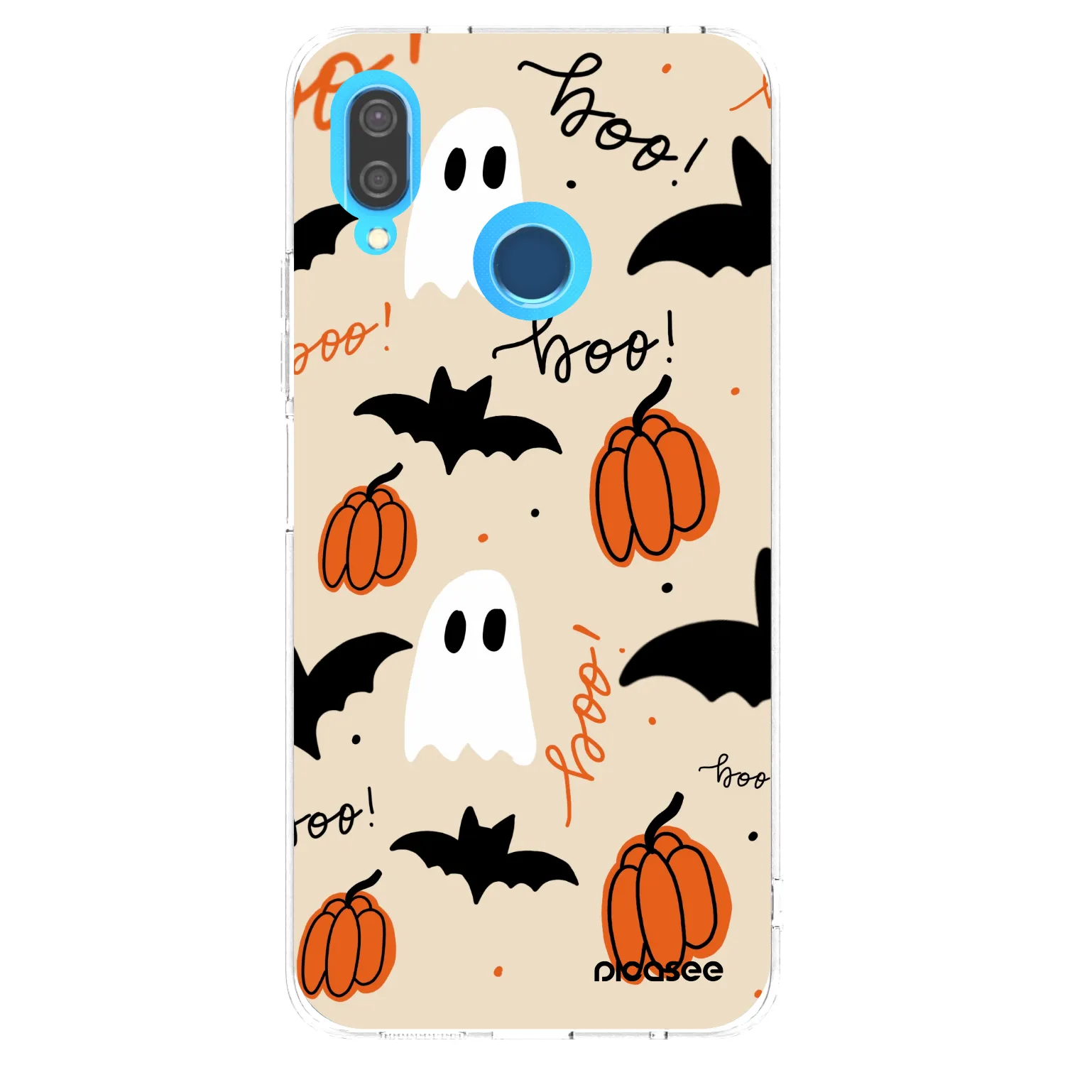Picasee silikonowe przeźroczyste etui na Huawei P20 Lite - Halloween 26
