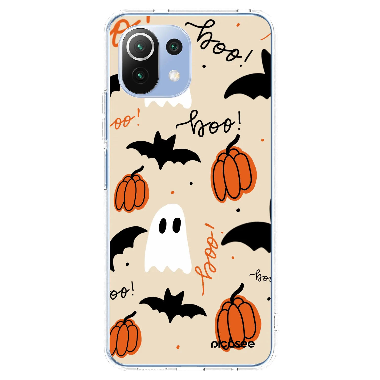 Picasee silikonowe przeźroczyste etui na Xiaomi Mi 11 Lite - Halloween 26