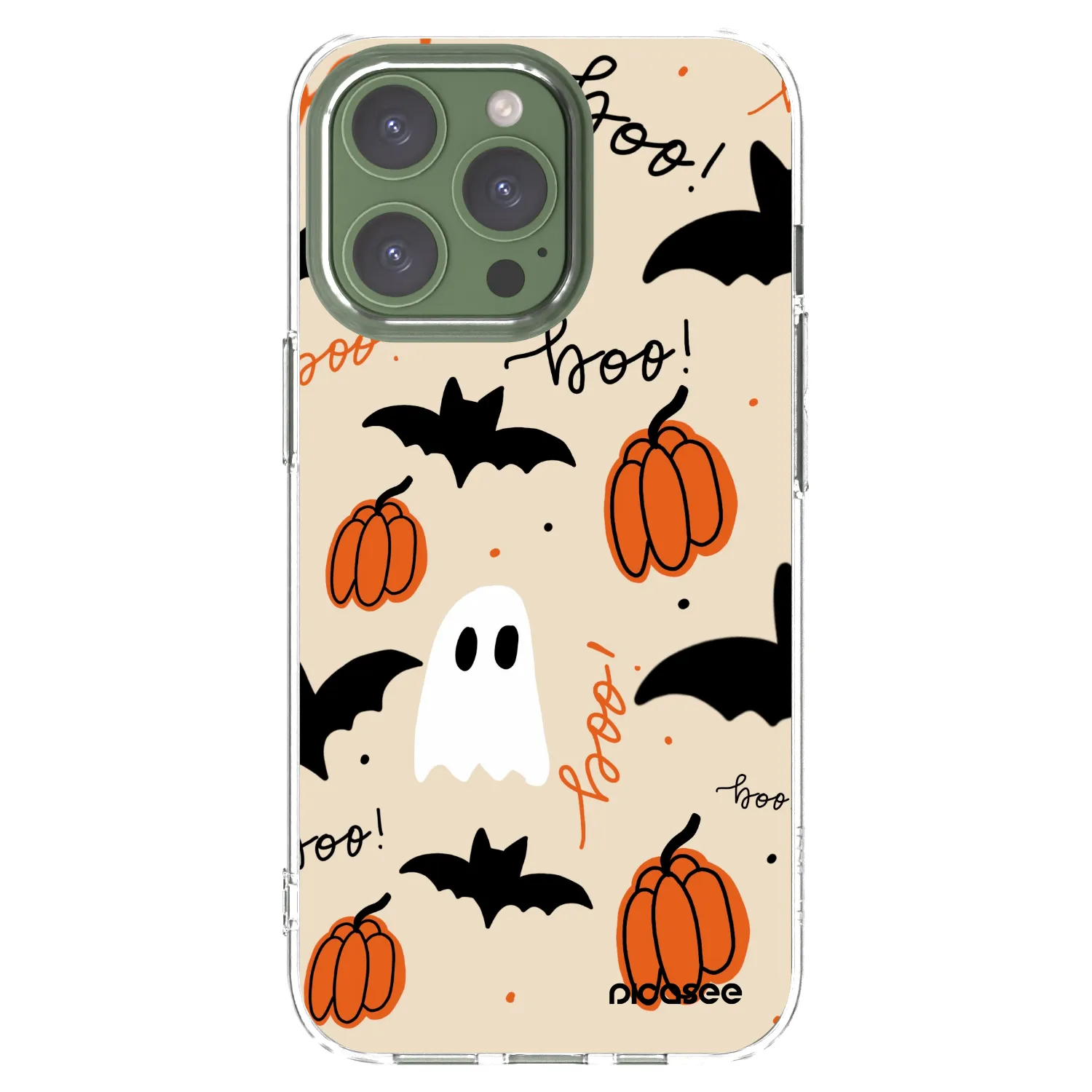 Picasee silikonowe przeźroczyste etui na Apple iPhone 13 Pro - Halloween 26