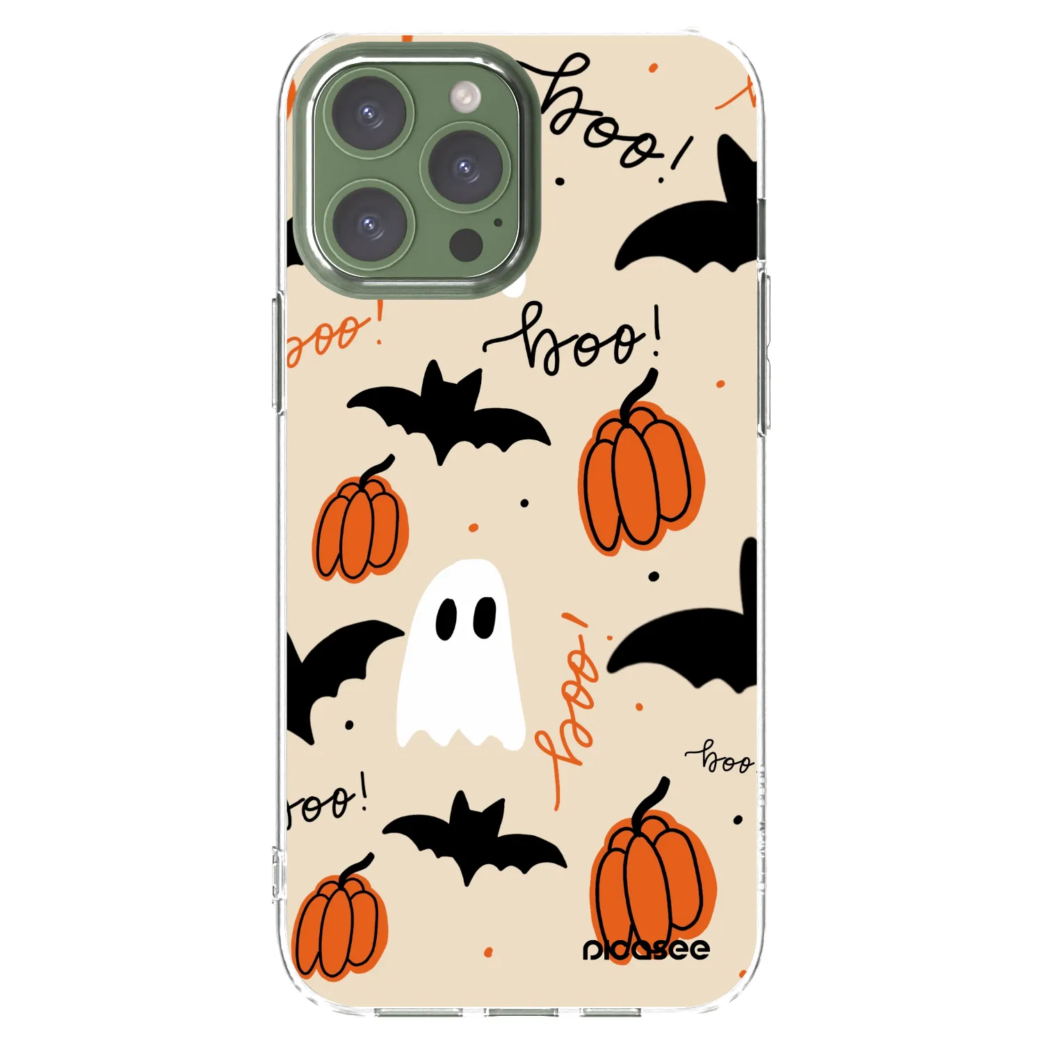 Picasee silikonowe przeźroczyste etui na Apple iPhone 13 Pro Max - Halloween 26