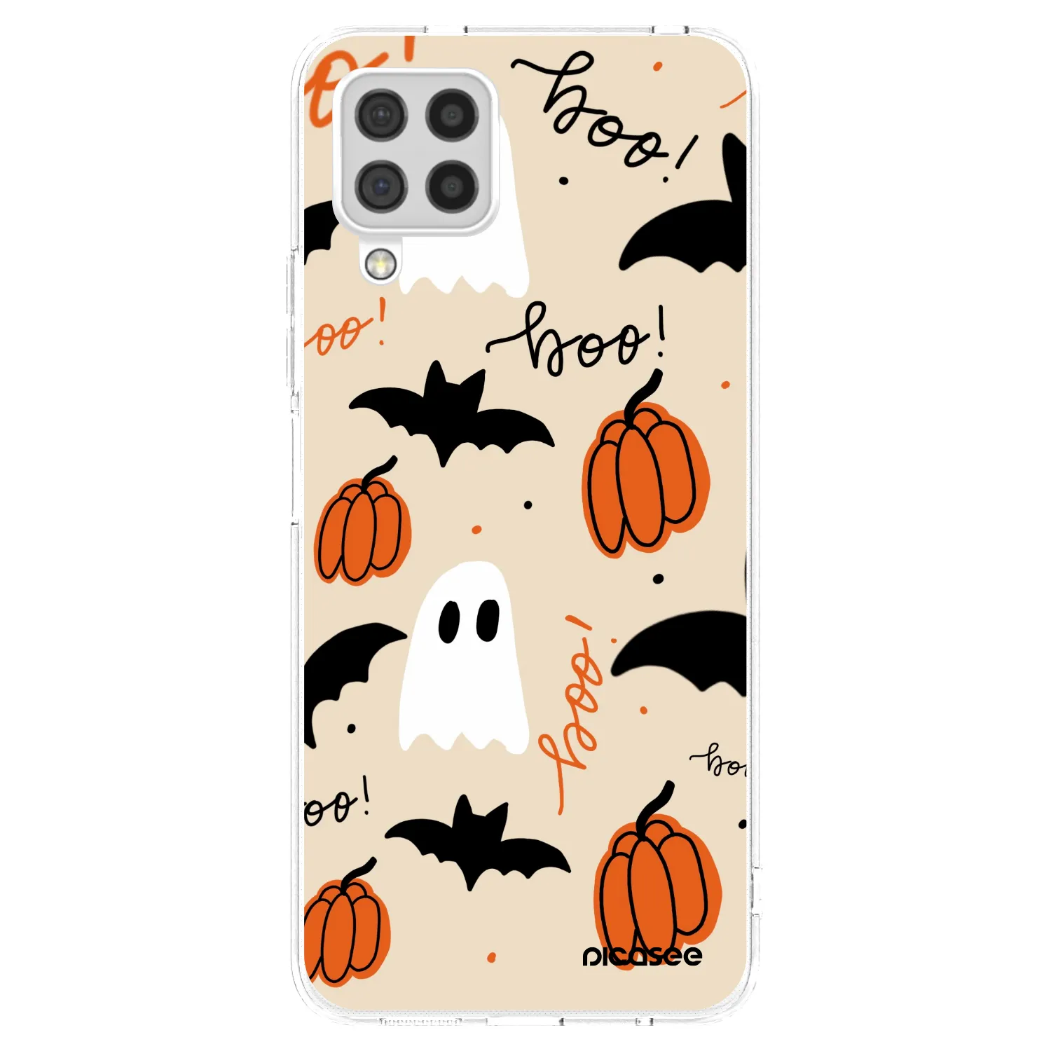 Picasee silikonowe przeźroczyste etui na Samsung Galaxy A22 A225F 4G - Halloween 26
