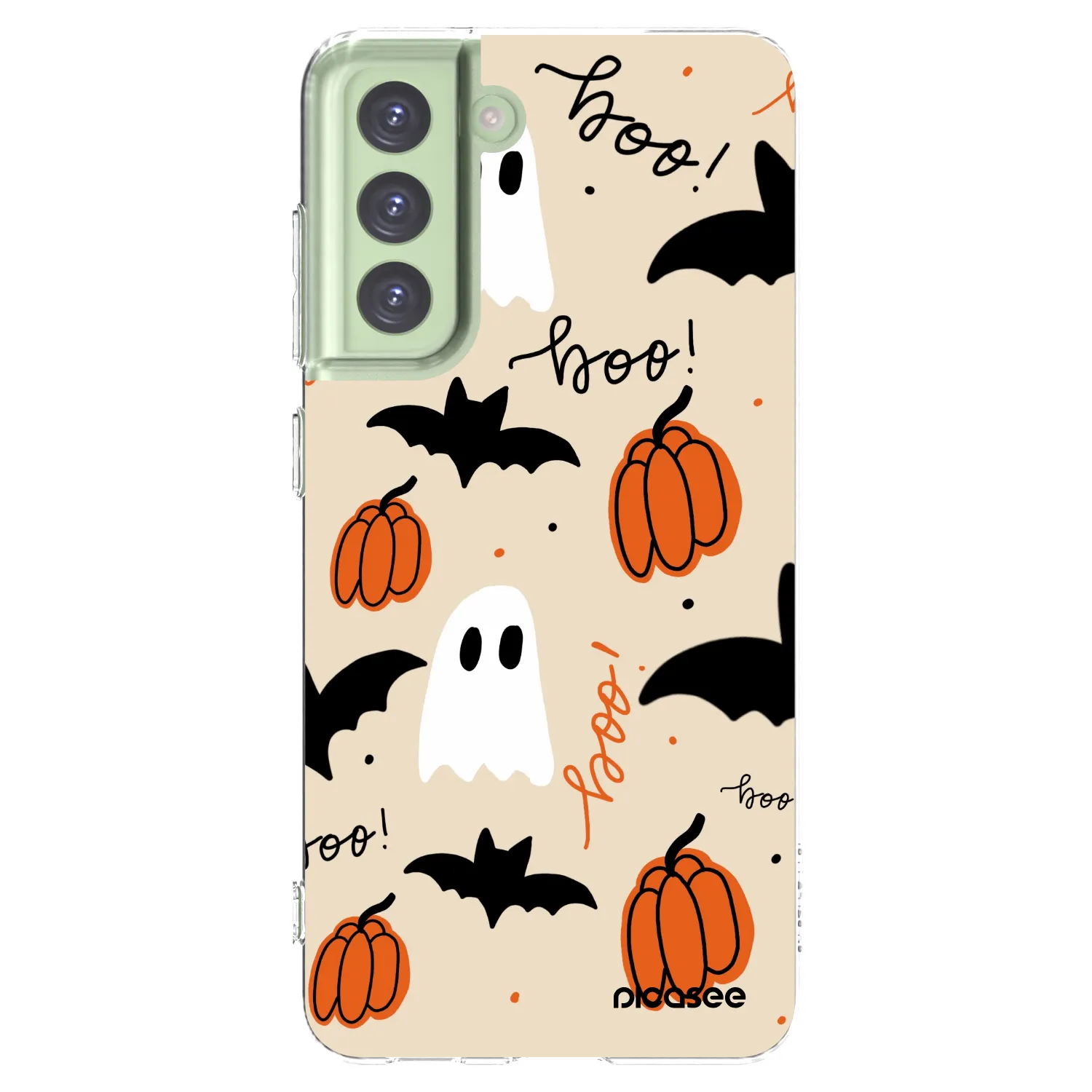 Picasee silikonowe przeźroczyste etui na Samsung Galaxy S21 FE 5G - Halloween 26