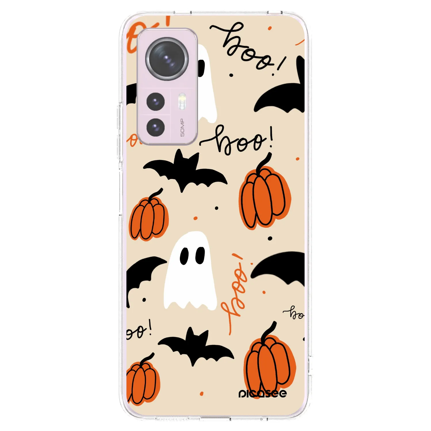 Picasee silikonowe przeźroczyste etui na Xiaomi 12 - Halloween 26