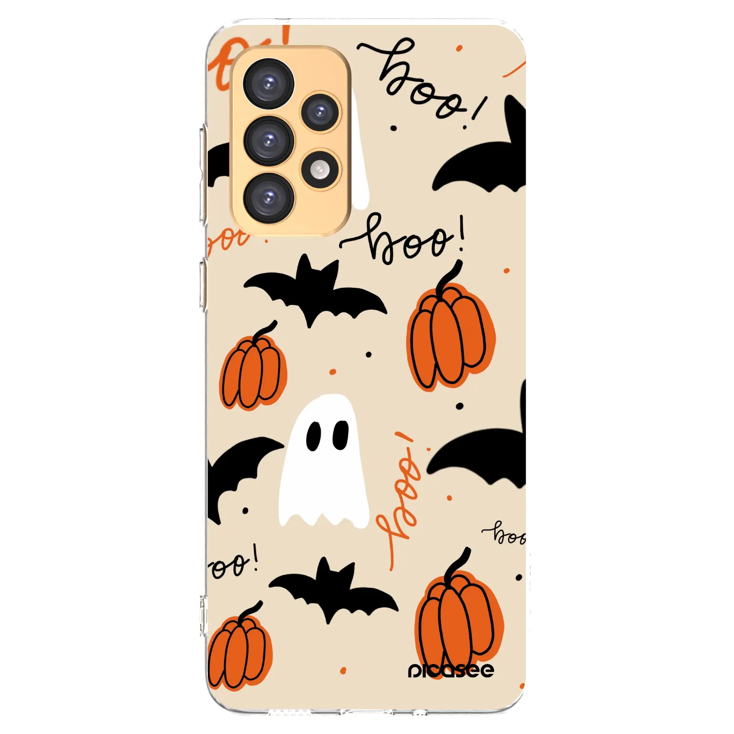 Picasee silikonowe przeźroczyste etui na Samsung Galaxy A33 5G A336 - Halloween 26