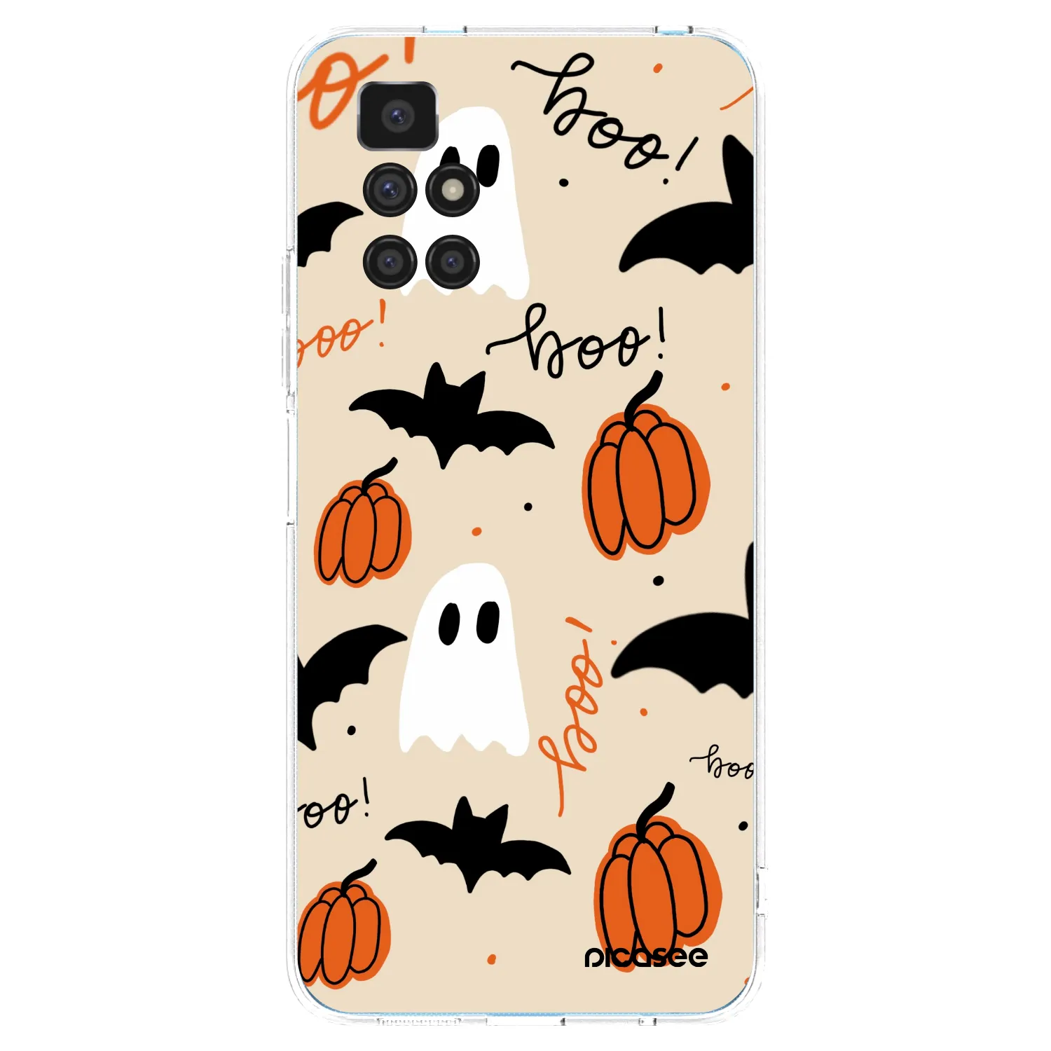 Picasee silikonowe przeźroczyste etui na Xiaomi Redmi 10 (2022) - Halloween 26