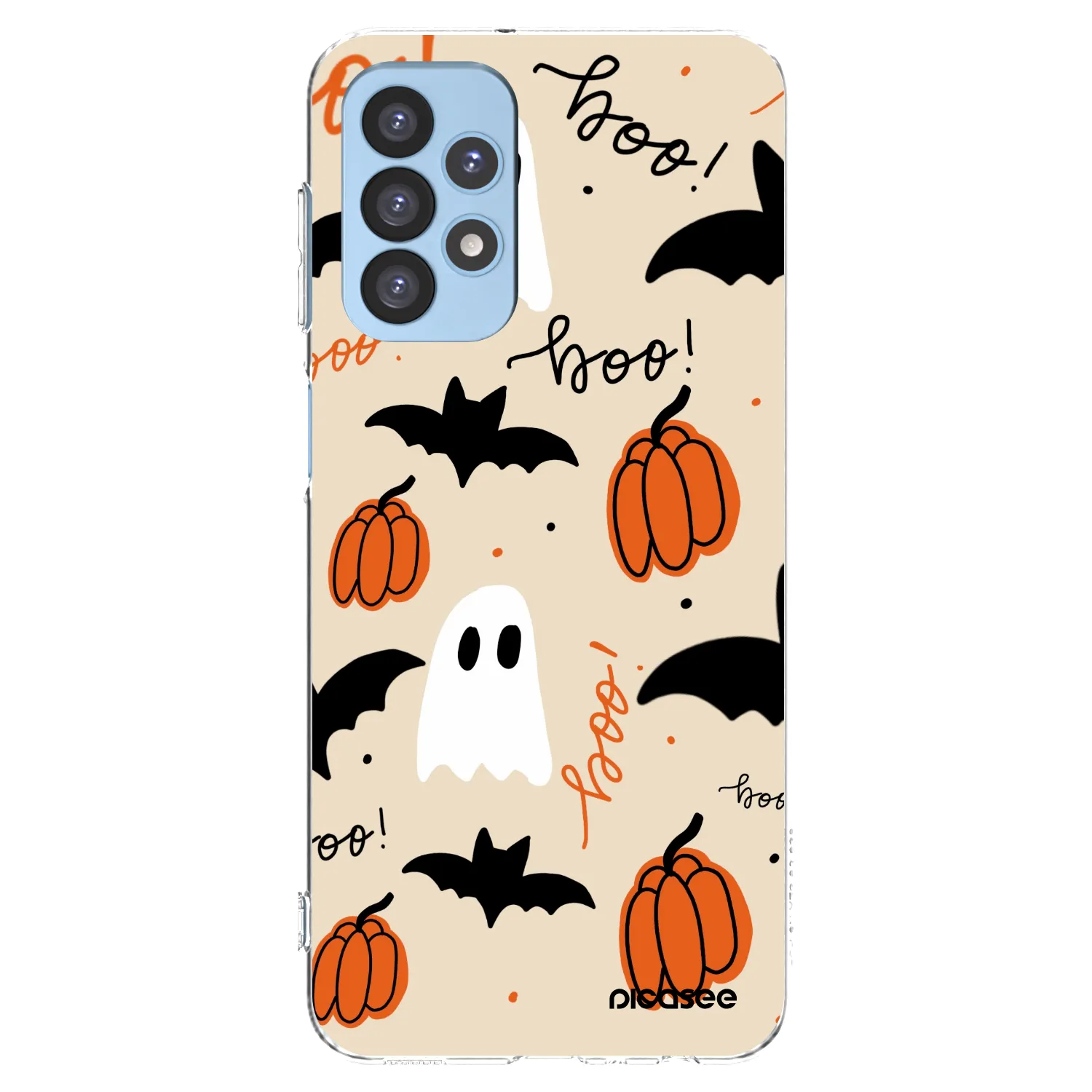 Picasee silikonowe przeźroczyste etui na Samsung Galaxy A23 A235F 4G - Halloween 26