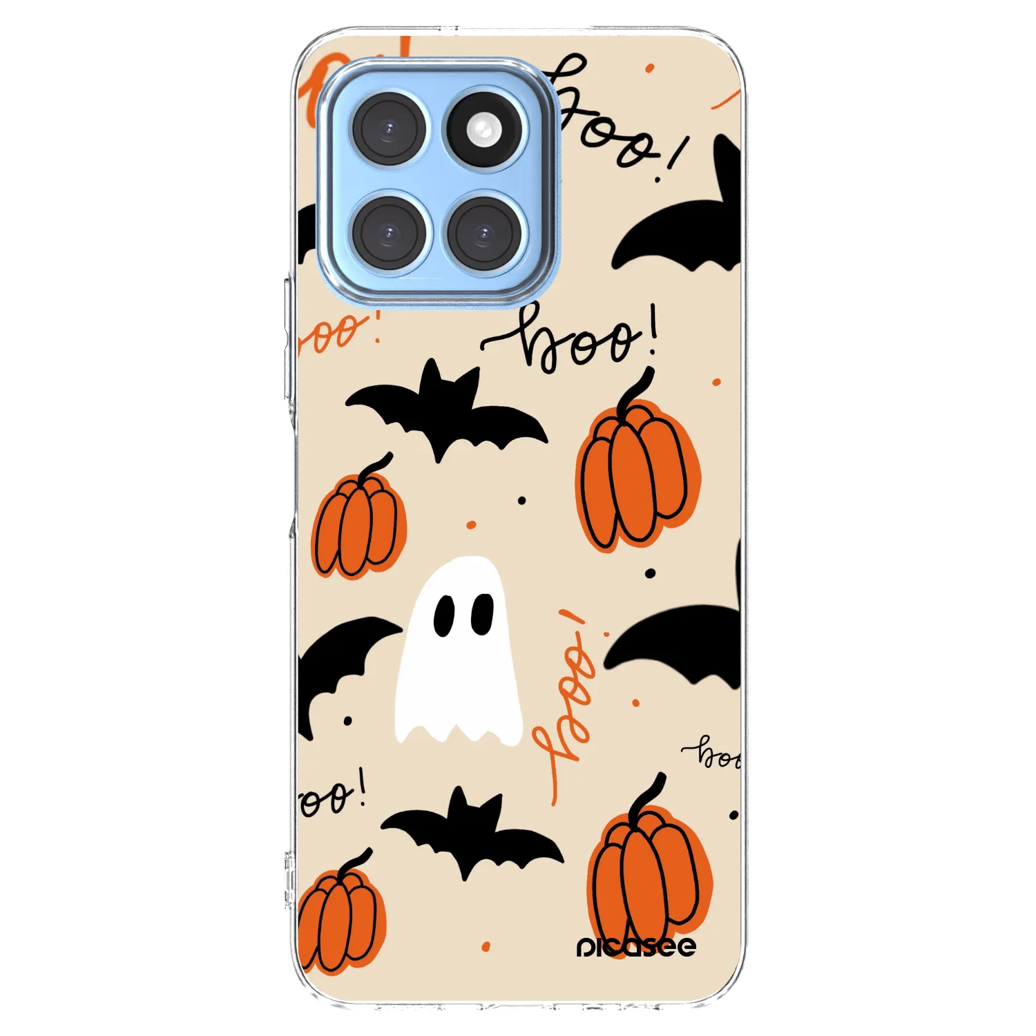 Picasee silikonowe przeźroczyste etui na Honor X6 - Halloween 26