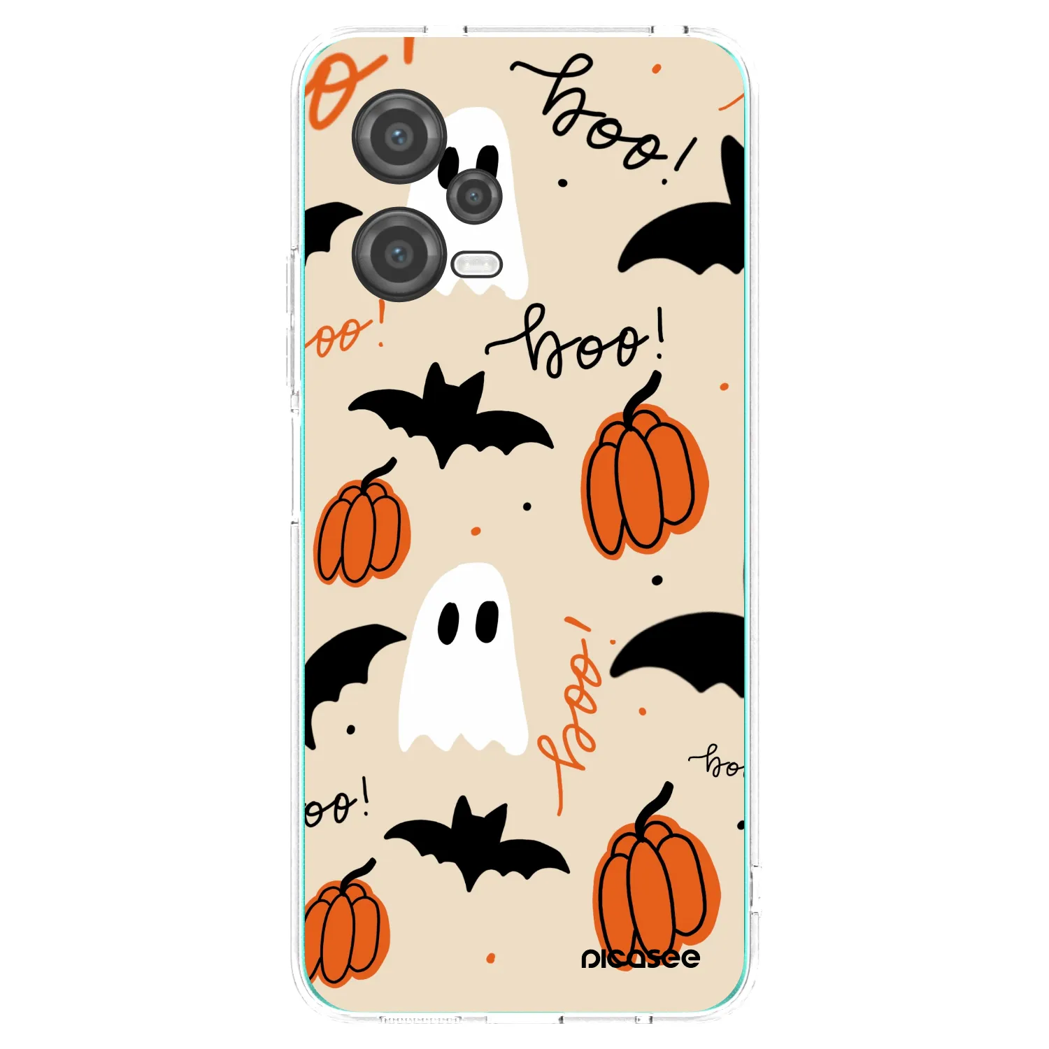 Picasee silikonowe przeźroczyste etui na Xiaomi Poco X5 - Halloween 26