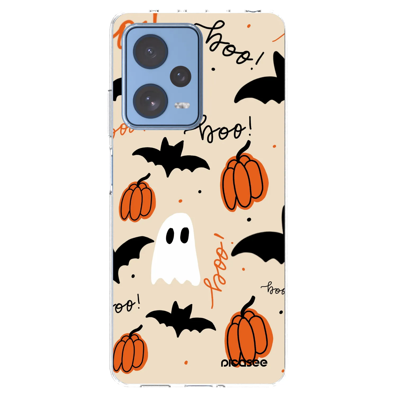 Picasee silikonowe przeźroczyste etui na Xiaomi Redmi Note 12 Pro 5G - Halloween 26