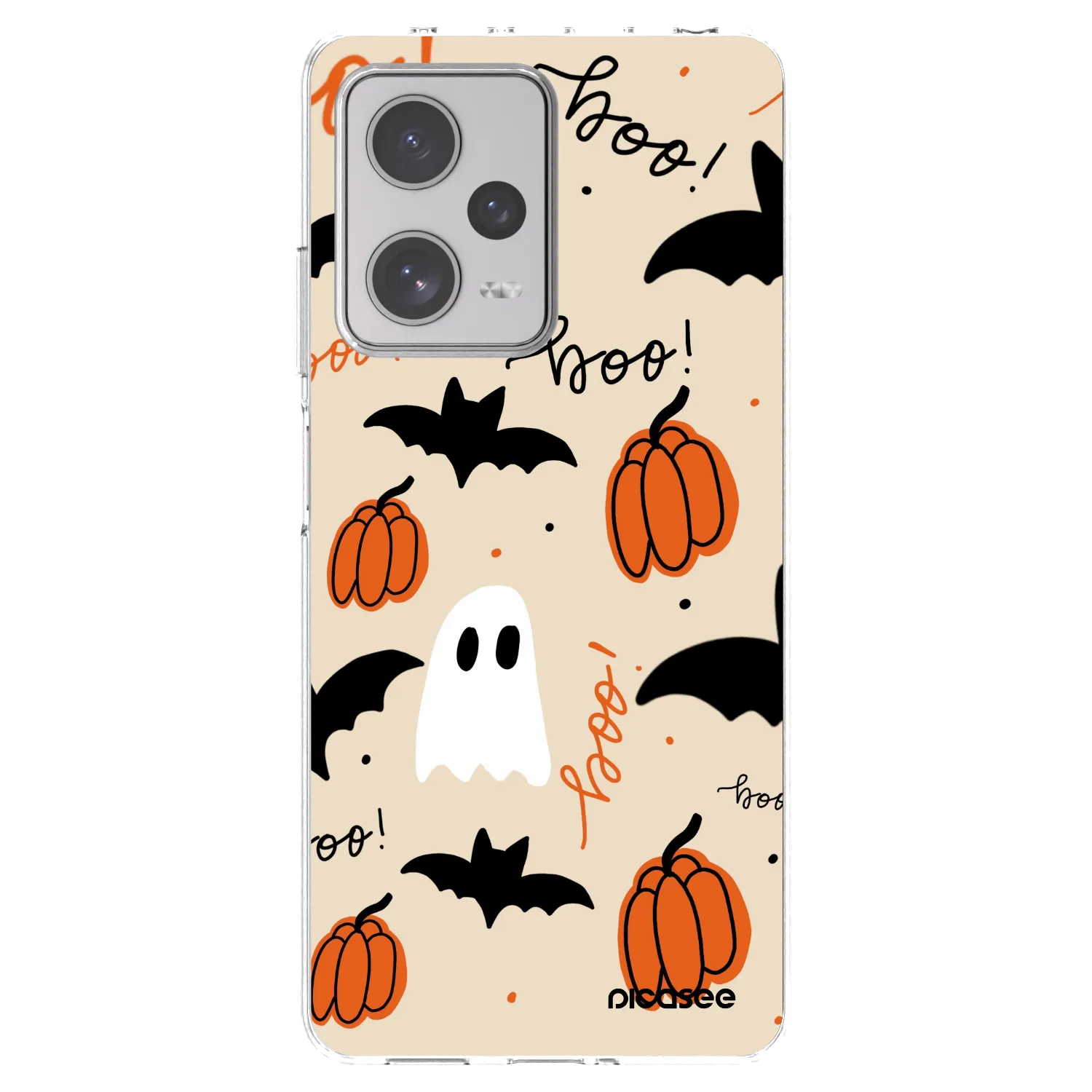 Picasee silikonowe przeźroczyste etui na Xiaomi Redmi Note 12 Pro+ 5G - Halloween 26