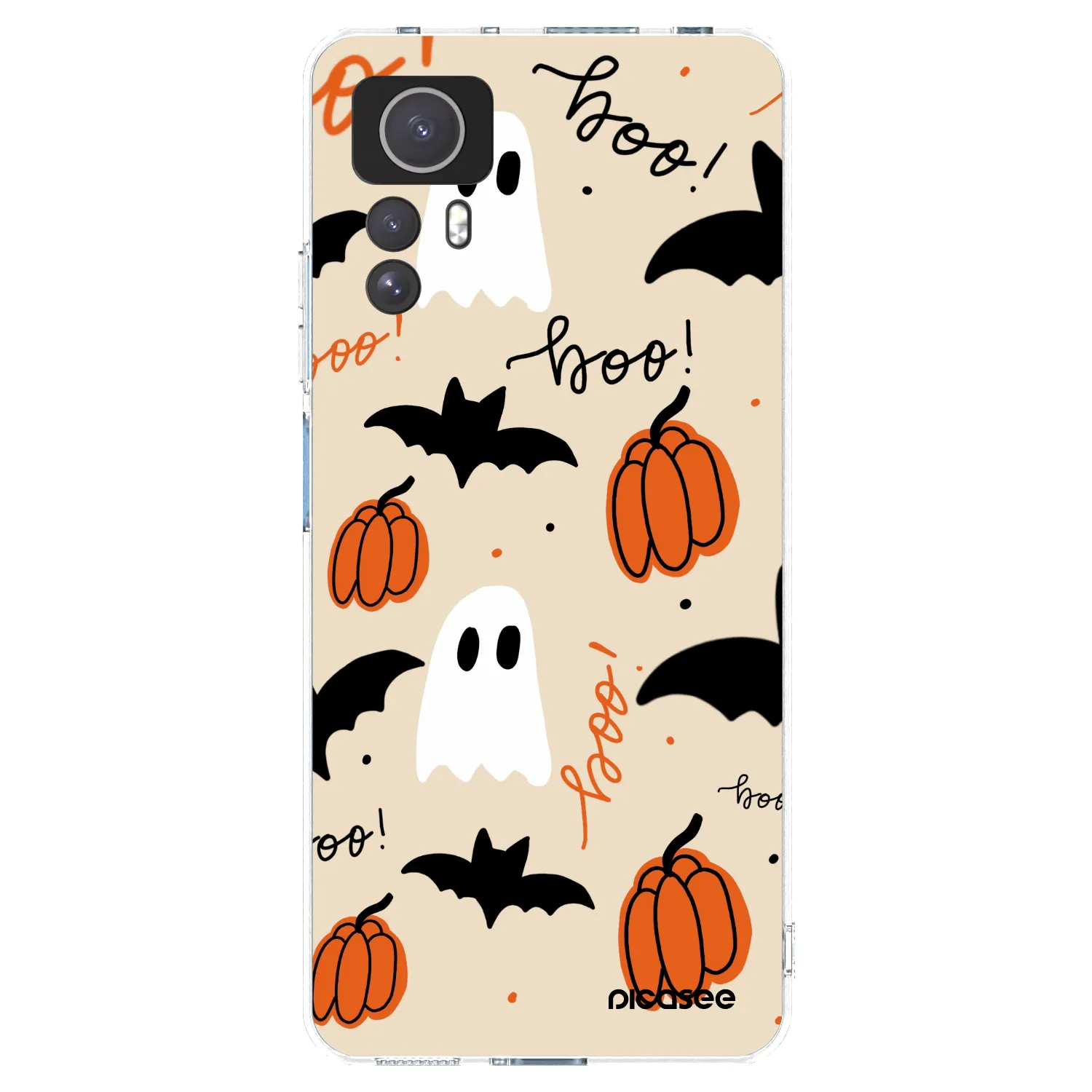 Picasee silikonowe przeźroczyste etui na Xiaomi Redmi Note 12S - Halloween 26