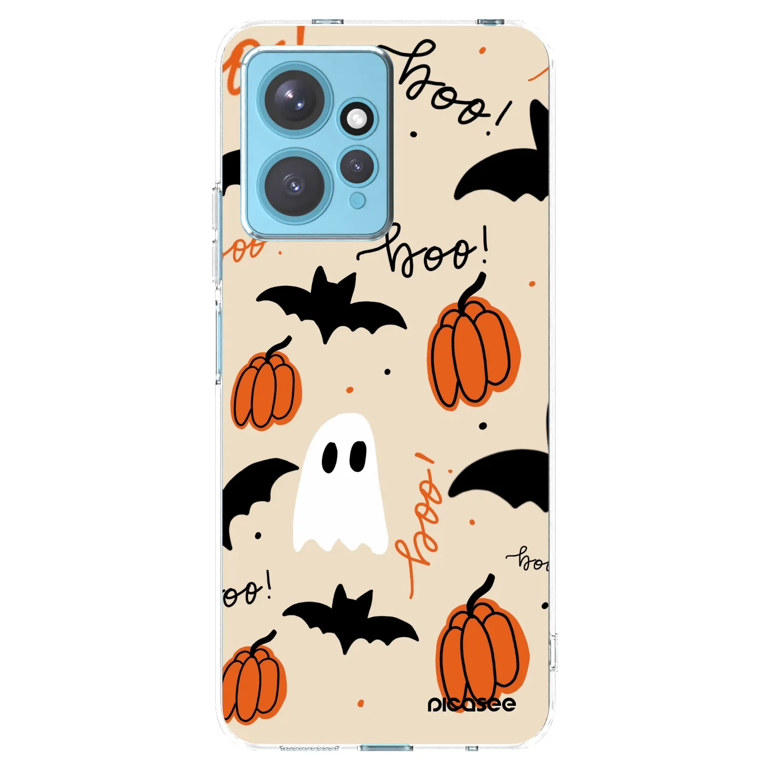 Picasee silikonowe przeźroczyste etui na Xiaomi Redmi Note 12 4G - Halloween 26