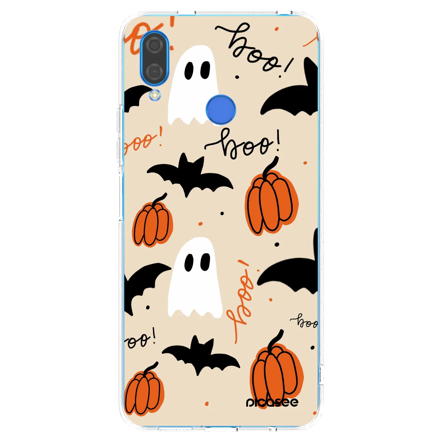 Picasee silikonowe przeźroczyste etui na Huawei Nova 3i - Halloween 26