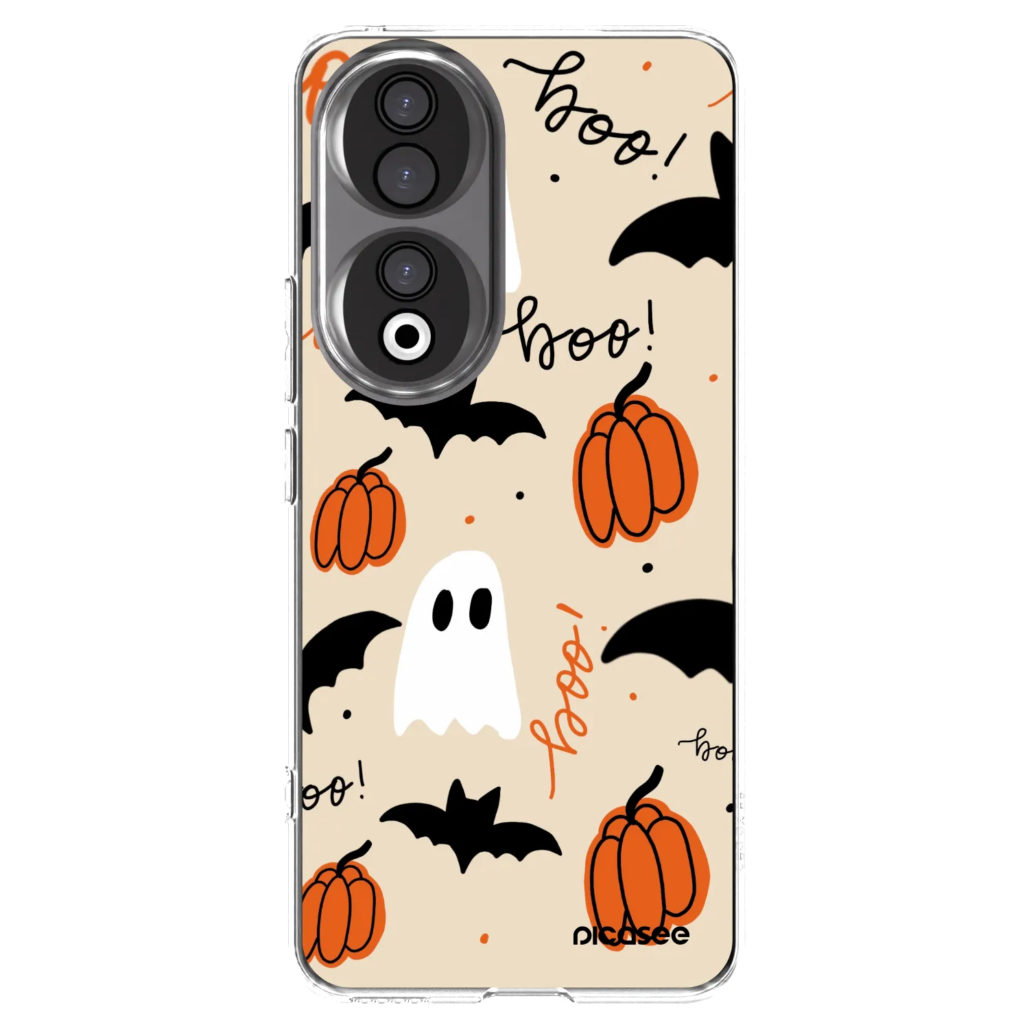 Picasee silikonowe przeźroczyste etui na Honor 90 5G - Halloween 26