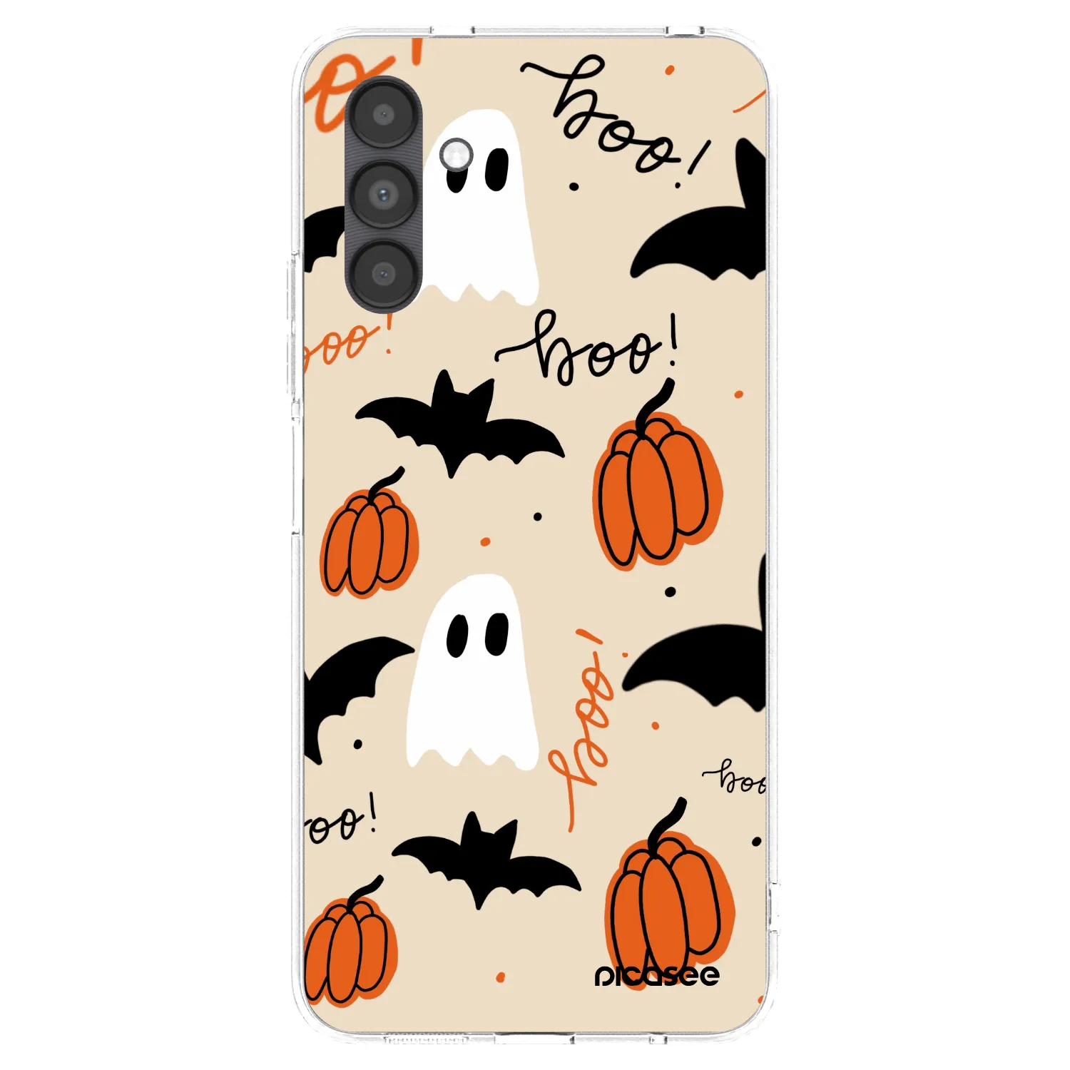 Picasee silikonowe przeźroczyste etui na Samsung Galaxy A04s A047F - Halloween 26