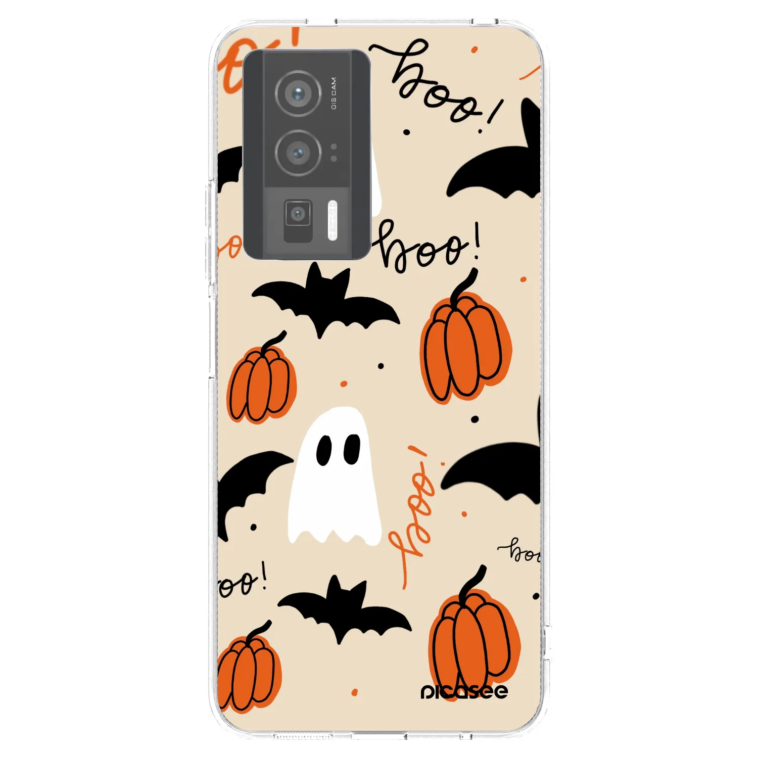 Picasee silikonowe przeźroczyste etui na Xiaomi Poco F5 Pro 5G - Halloween 26