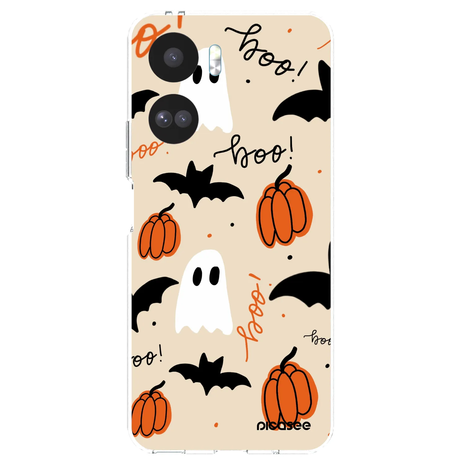 Picasee silikonowe przeźroczyste etui na Honor 90 Lite 5G - Halloween 26